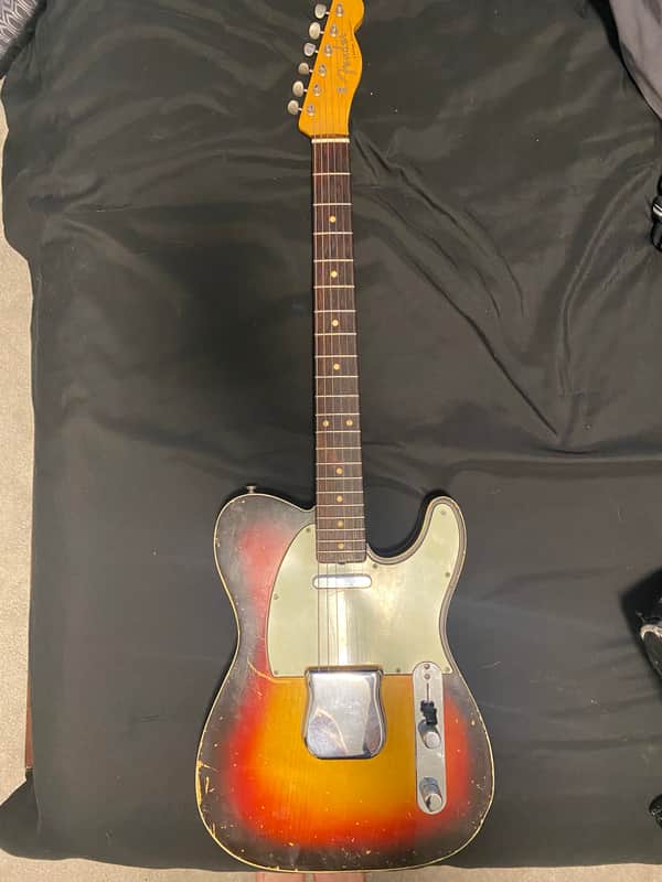 Fender Custom Telecaster 1961 - Sunburst with White Binding image 1
