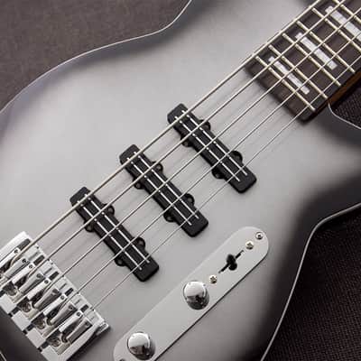 Reverend Triad 5 Bass Silver Burst image 5