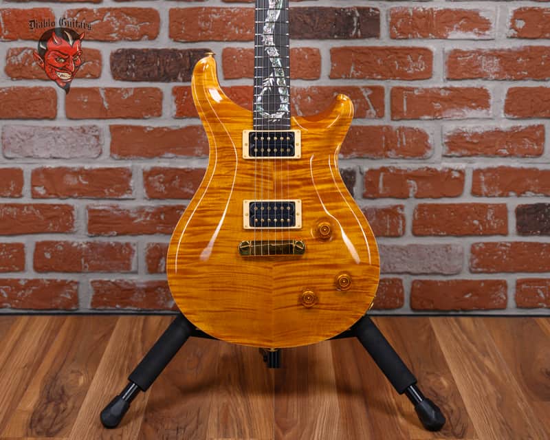 PRS Dragon Series I #36 of 50 Big Leaf Curly Maple in Amber 1992 w/OHSC image 1