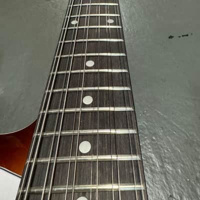 Cozart 12-String S-Type Semi-Hollow Custom Handmade Electric Guitar image 3