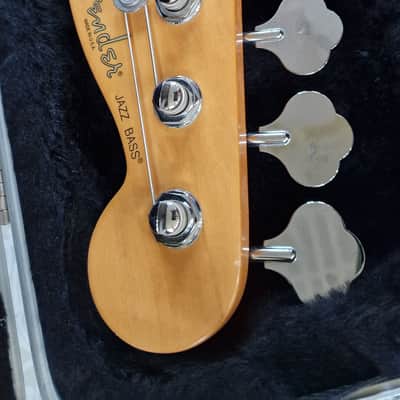 Fender American Standard Jazz Bass Custom Upgrades Olympic White 2015 image 10