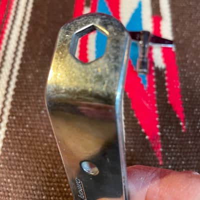 1960s-1970s Ludwig Drum Rail Consolette Wrench Key and Drum Tuning Key image 2