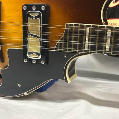Immagine Harmony H-35 "Batwing" Acoustic Electric Mandolin with Case - 6