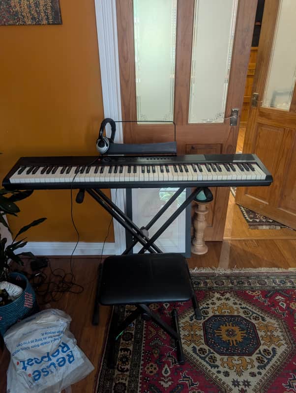 Gear4Music SDP-2 Digital Piano (Black) image 1