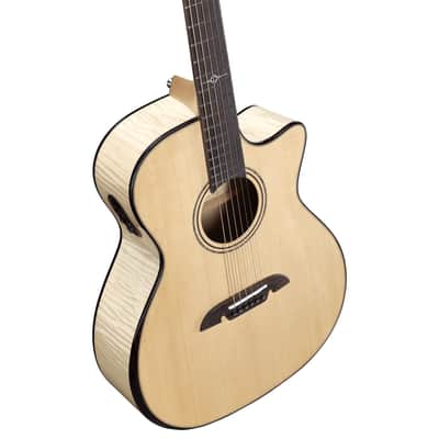 Alvarez AEG80ce Armrest Acoustic-Electric Guitar - Natural image 7