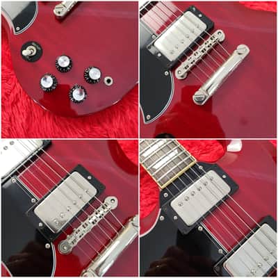Tokai SG95L Left Handed 2008 - Cherry - SG Standard - Made In Japan MIJ image 4