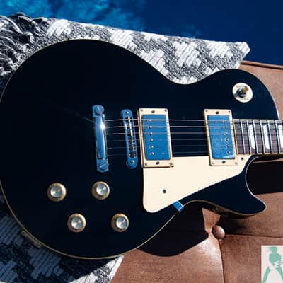 1978 Greco EG 500 B - Les Paul Standard - Ebony 8 lbs 11 oz's - Made In Japan - Pro Set Up w Perfect Frets/Action/Intonation! image 3