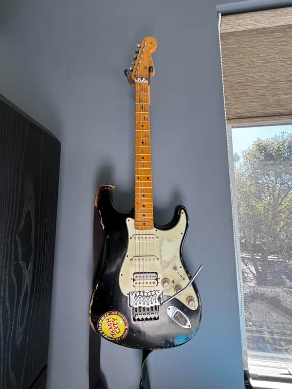 2010 Rock N Roll Relics "Floyd Blackie" (S-Style) | Heavy Relic | Nunley Custom Pickups | Rare 7.25” Radius | w/ OHSC & Tags image 1