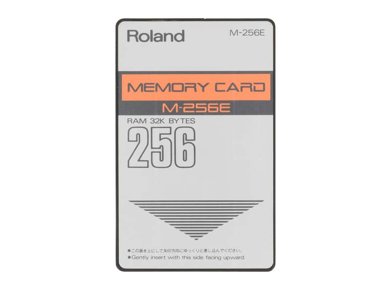 Roland M-256E Memory Card image 1