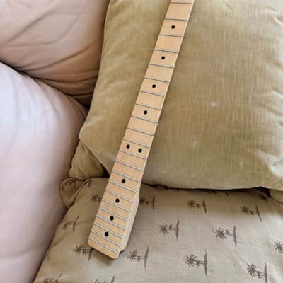 Warmoth Tele 1/4 sawn SS frets w/"Tuners" image 1