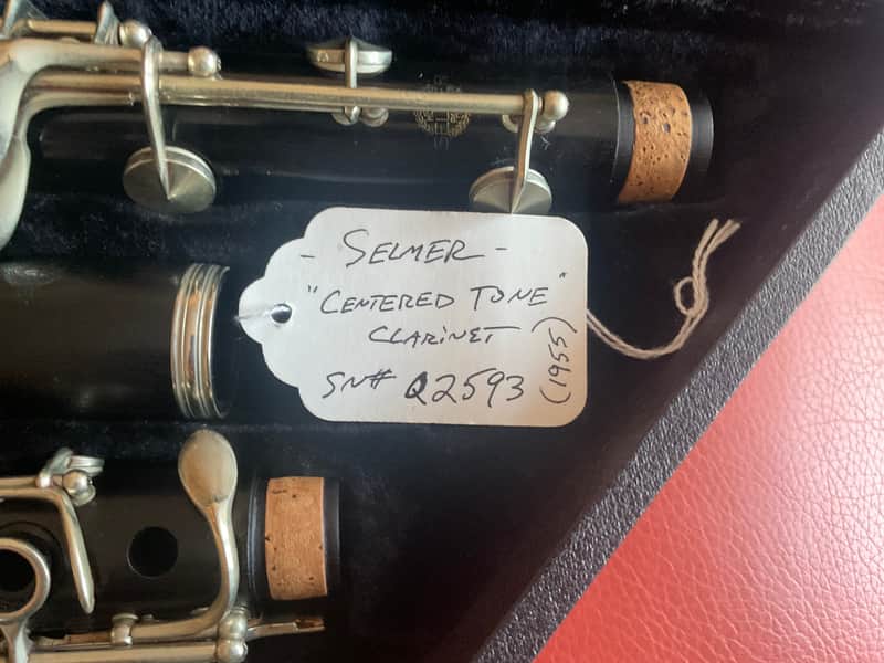 SELMER CENTERED TONE CLARINET CENTERED TONE 1955 - Vintage image 1