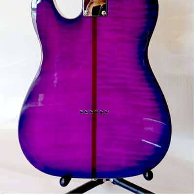Firefly FFTH-BCPL-557 "Mad Cat" Pure Series Electric Guitar - Transparent Purple image 7