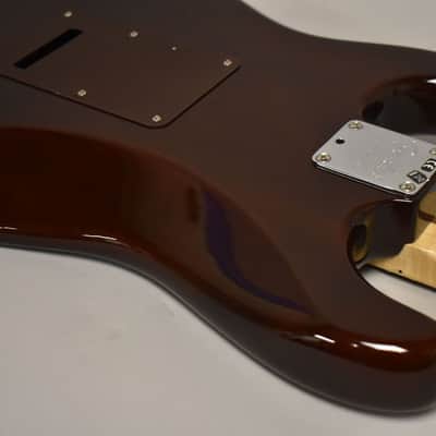 Fender Limited Edition Exotic Collection Shedua Top Stratocaster 2017 Shaded Edge Burst image 15