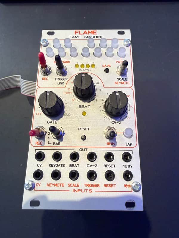 Flame Flame Tame Machine 2008-2015 - Silver image 1