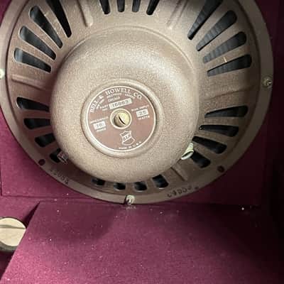 A PAIR of Bell & Howell Bell & Howell Filmosound 179 Speaker Cabinets 1940's/1950’s - Brown image 10
