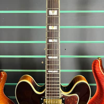 Epiphone Sheraton II Vintage Sunburst 2004 Semi-Hollow Electric Guitar image 6