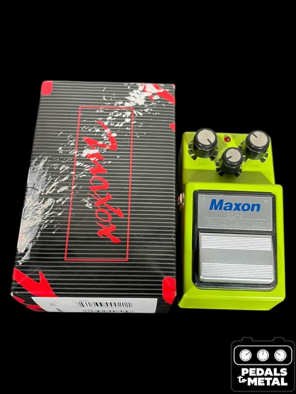 Maxon SD-9 Sonic Distortion 2010s - Neon Green - X17924 image 1