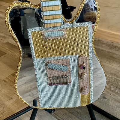 Tele-Style Electric Guitar - Multi-Sparkle Design image 2