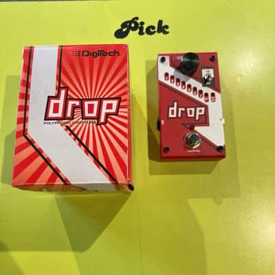 DigiTech Drop Compact Polyphonic Pitch-Shifter 2010s - Red image 1
