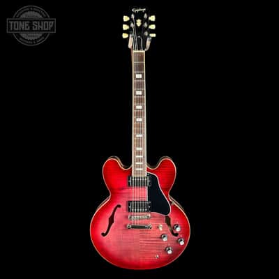 Used Epiphone ES-335 Figured Raspberry Burst TSU24914 image 2