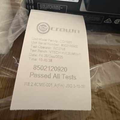 Crown CDi 1000 2-Channel 500-Watt Power Amplifier image 4