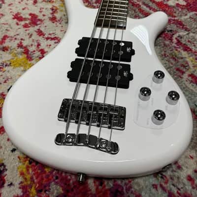 Warwick Corvette $$ Double Buck 5 String - High Gloss White image 2