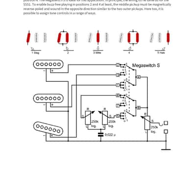 Schaller Megaswitch S+T Model 3-Way Switch image 2