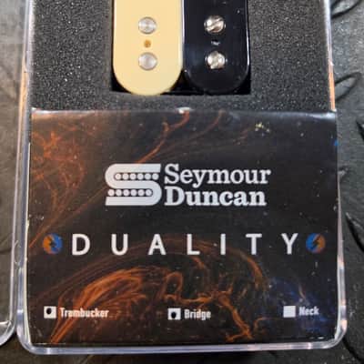 Seymour Duncan Duality Bridge Humbucker 2010s - Reverse Zebra 11106-74-RZ Pickup image 1