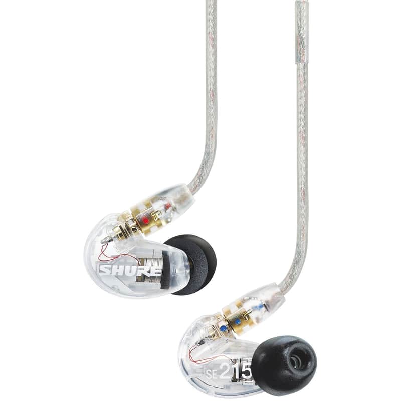 Shure SE215CL Clear In Ear Isolating Ear Buds image 1