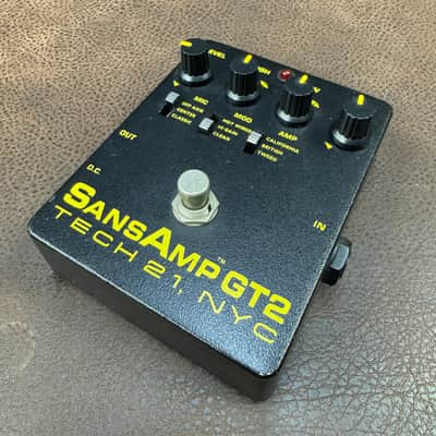 Tech 21 SansAmp GT2 Tube Amp Emulation Pedal | Reverb