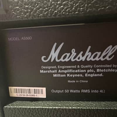 Marshall Acoustic Soloist AS50D 2-Channel 50-Watt 2x8" Acoustic Guitar Combo 2007 - Present - Black image 7