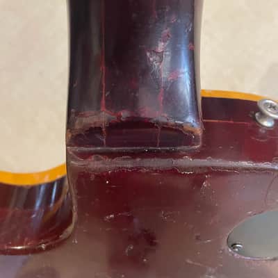 "The Road Warrior":  1975 Gibson Les Paul - Wine Red, Kahler Tremolo image 17