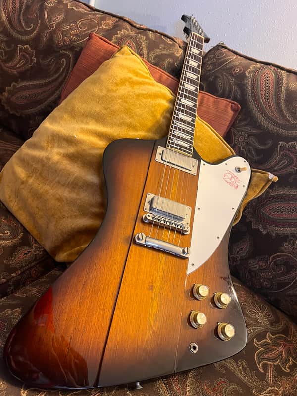 Vintage Burny Firebird V MIJ | Reverb