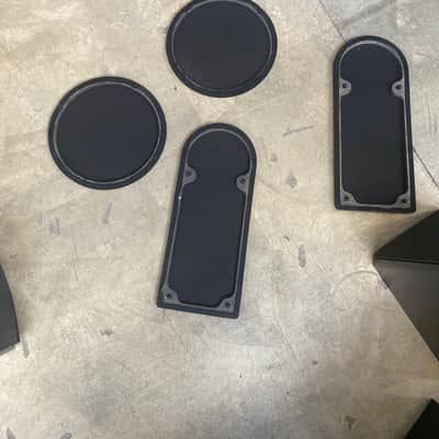 Vintage kenwood floor speakers pair Kvs 407 1994 - Black image 3