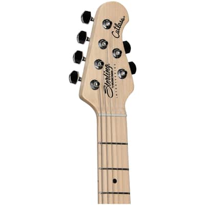 Immagine Sterling Intro Series Cutlass HSS Electric Guitar, Black - 7