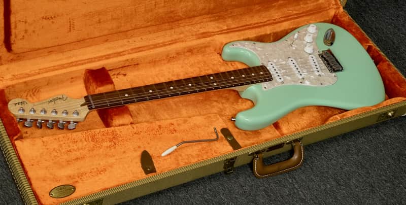 Fender Artist Series Jeff Beck Stratocaster Guitar 2013 - Surf Green
