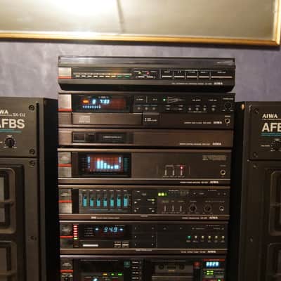 AIWA V-1200 1985 Top Of The Line Stereo System- Beautifuly Restored image 4