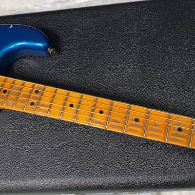 NEW! Fender Custom Shop Special Run '69 Stratocaster Heavy Relic - Handwound P/U's - Aged Aquamarine Metallic - Reverse Headstock - 8lbs - Authorized Dealer - One OFF! SUPER RARE! G07466 image 5
