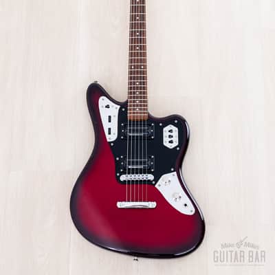 2008 Fender J-Craft Jaguar Special HH JGS-78 Gunmetal Red Burst w/ Bill Lawrence, Japan CIJ image 2