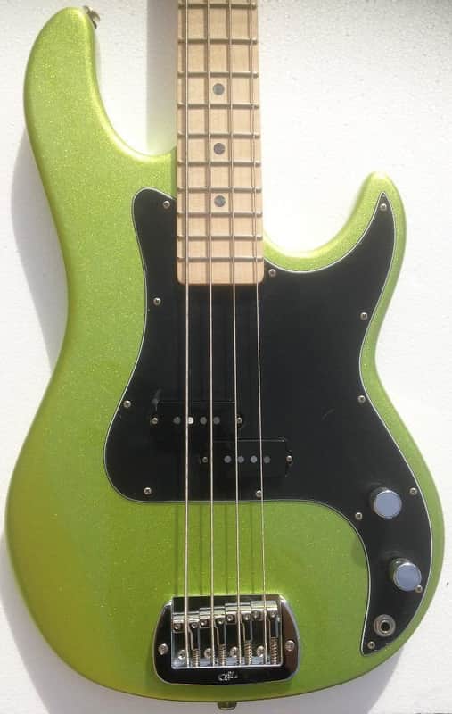 G&L USA LB-100 Margarita Metallic Electric Bass Guitar Maple Neck Hardshell Case G & L image 1