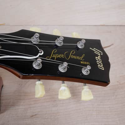 Greco Super Sounds EG-700 MIJ 1980 Gold Top Maxon PAFs Vintage Japan w/ Bag image 3