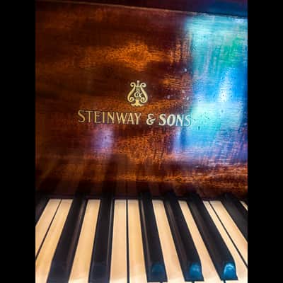 Steinway & Sons Model O Grand Piano – Honduran Mahogany image 9