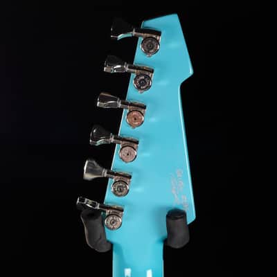 Used Kauer Guitars Gripen with Kauerbuckers - Faded Seafoam image 7