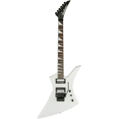 ギター JACKSON WARRIOR JS32 Amaranth  White Jackson JS Series Warrior JS32 Electric Guitar, Amaranth