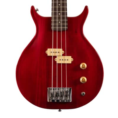 Washburn Scavenger 4-String Bass Guitar - Trans Red image 1