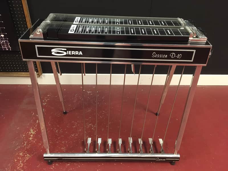 Sierra Session D10 Keyless 8x5 Pedal Steel Guitar w/ Original Hard
