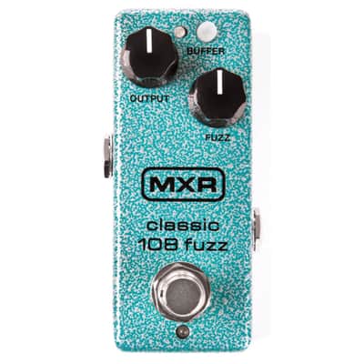 Dunlop MXR M296 Classic 108 Fuzz Mini Effects Pedal with Cables image 2