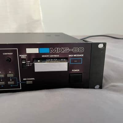 Roland MKS-80 rev 4 Super Jupiter Rackmount Analog Synthesizer - Recently Serviced w/New OLED Display! image 4