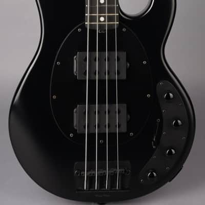 Ernie Ball Music Man USA Stingray 4 HH Bass - 2016 - Stealth Black image 2