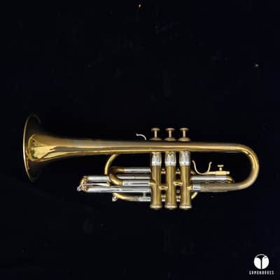 F.E. Olds Standard Los Angeles Bb cornet LM gamonbrass case mouthpiece image 18